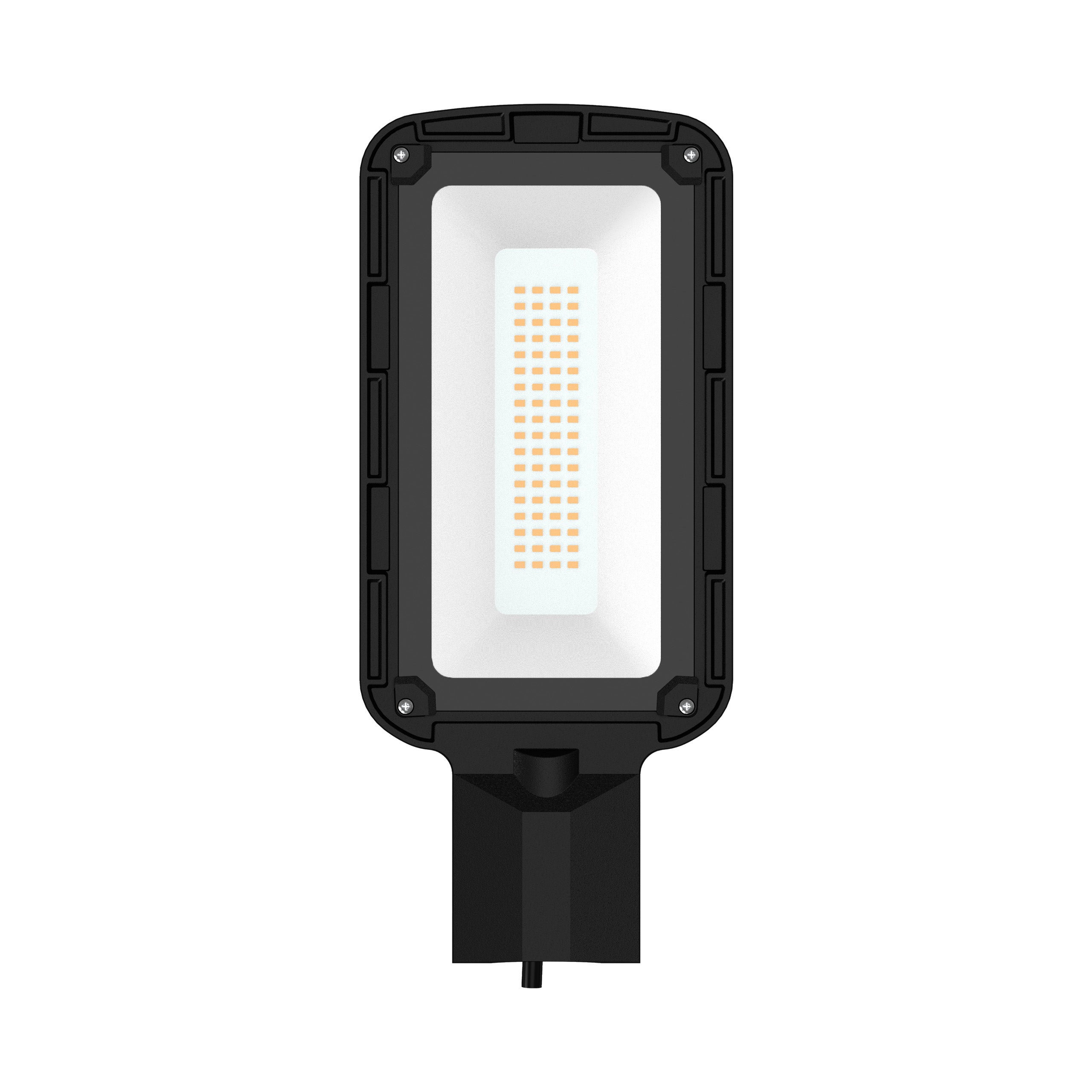 Lampa uliczna LED 50W neutralna biel 4500K IP65 zewnętrzna oprawa świetlna czarna XUDO