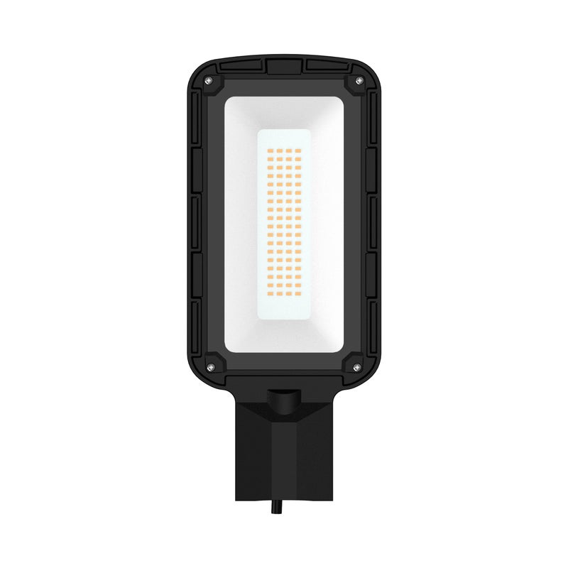 Lampa uliczna LED 50W neutralna biel 4500K IP65 zewnętrzna oprawa świetlna czarna XUDO