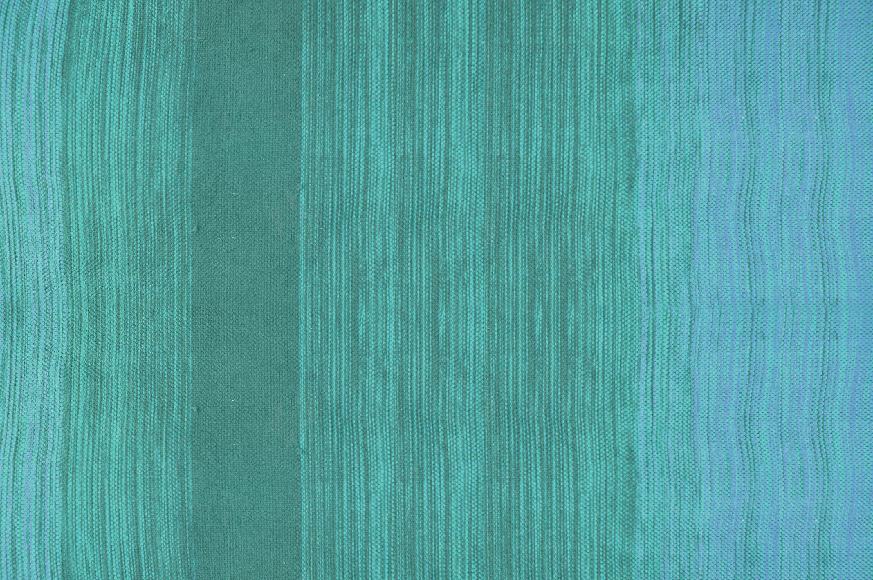 Alfombra de vinilo, feeling blue 133x200 cm - pvc antideslizante, lisa impresa, vinilica para cocina o salón, lavable