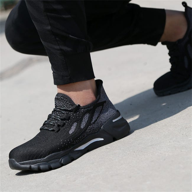Scarpe antinfortunistiche da uomo, scarpe da lavoro leggere da