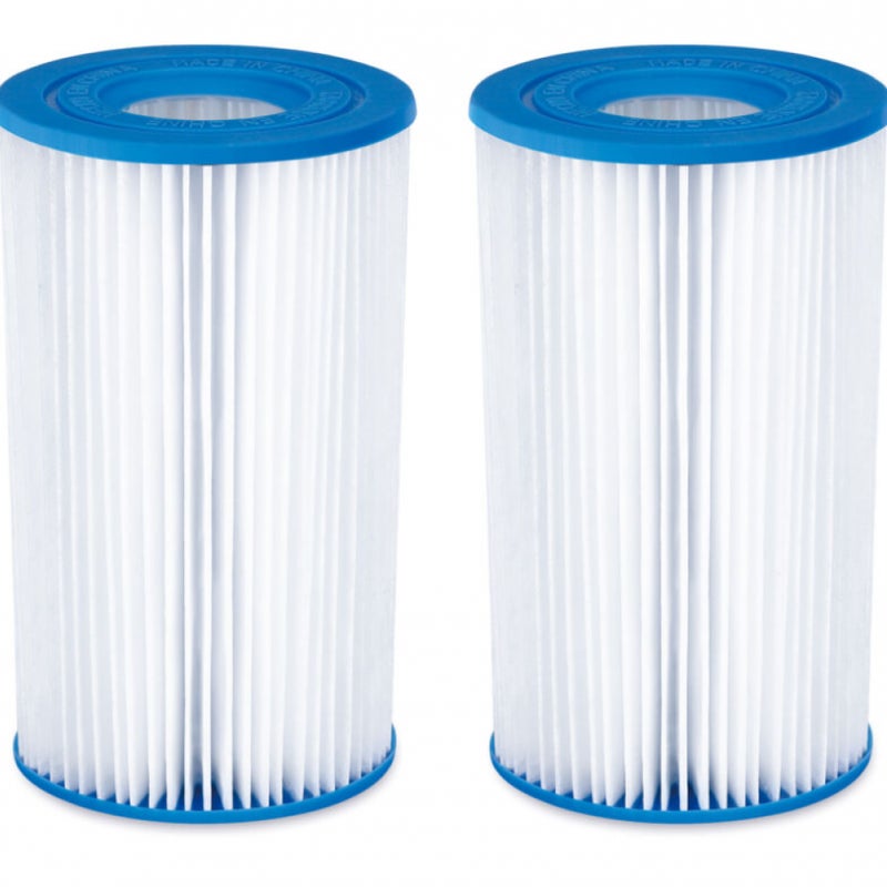 2 wkłady filtrujące do pompy nadmuchiwanej do basenu Bestway III FD2138 Intex A/C