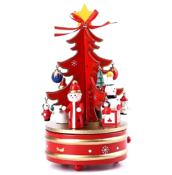 Carillon Kurbelwerk Con 'Astro Del Ciel' (Stille Notte) – Versione Completa, Manovella, Con Testo Stampato, Regalo Natale - copertina