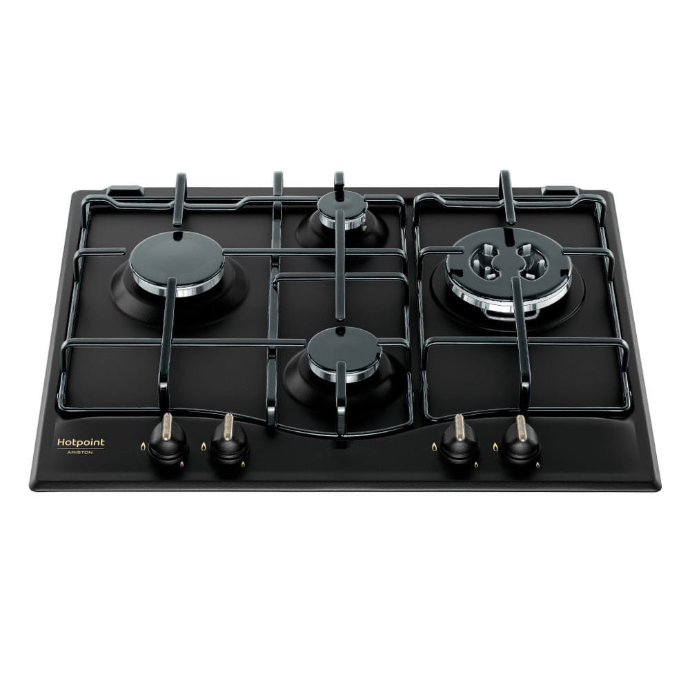 Hotpoint PCN640TANR Plaque de cuisson encastrable 59 cm Gaz 4 feux Anthracite - 2