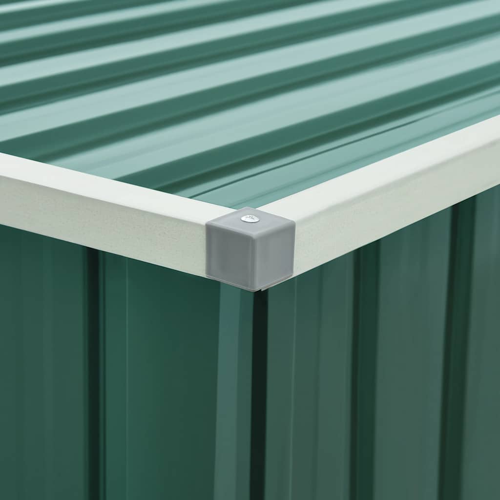 Caja de almacenaje para jardín verde 171x99x93 cm vidaXL - 9