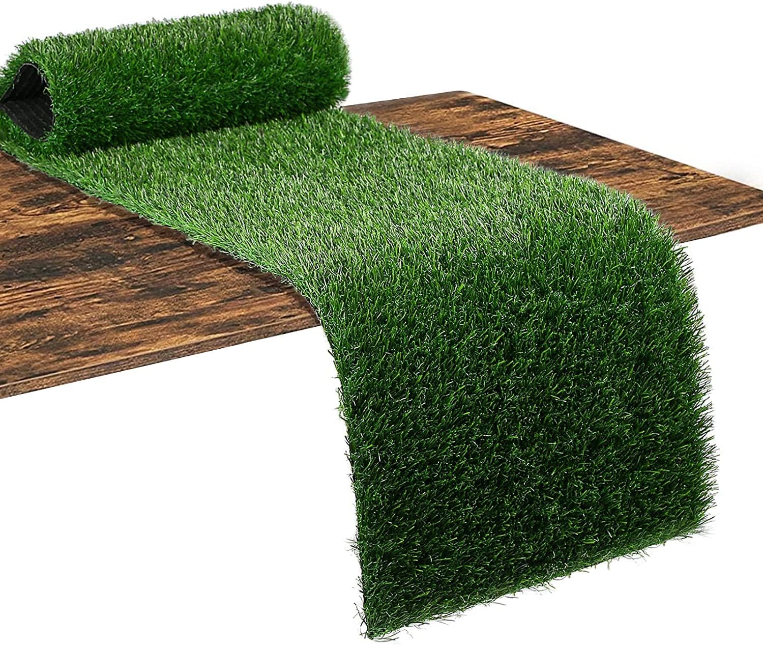 Bieżnik na stół ze sztucznej trawy 36x122 cm, obrus mata imitacja trawnika Wielkanoc wesele urodziny bankiet ogród piłka nożna