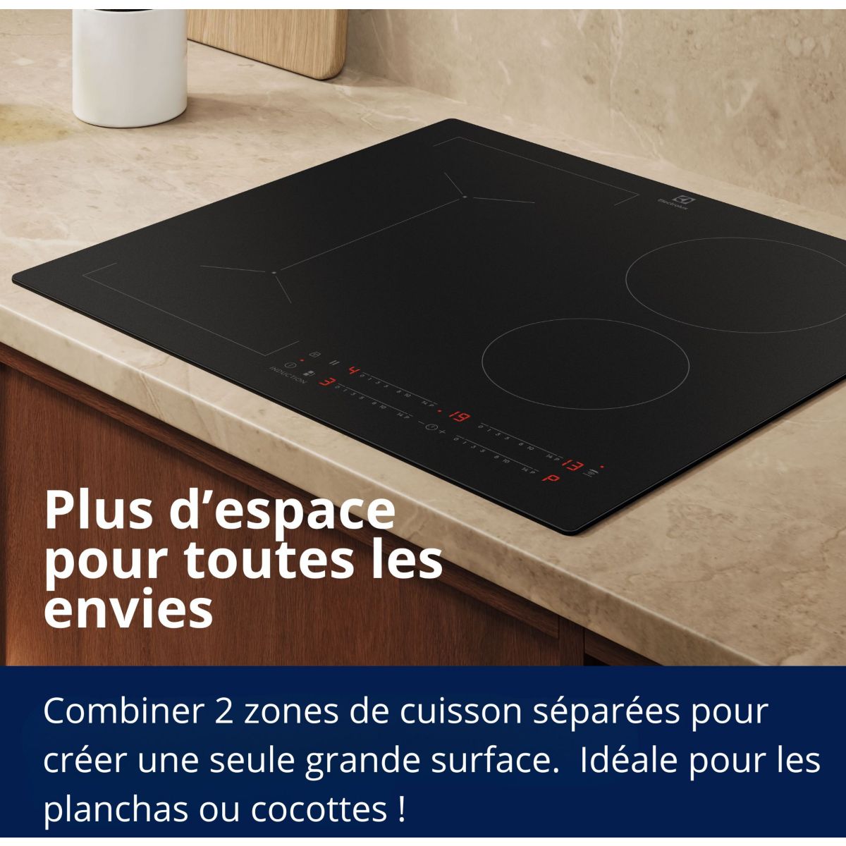 Plaque induction ELECTROLUX EIV63443CT SaphirMatt SE - 7