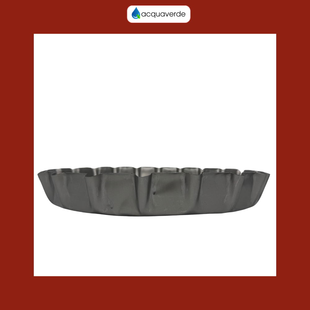 acquaverde | Tegame per l'originale Focaccia Barese, Ø 40 cm, Teglia in Metallo, Rotondo - MADE IN ITALY - 3