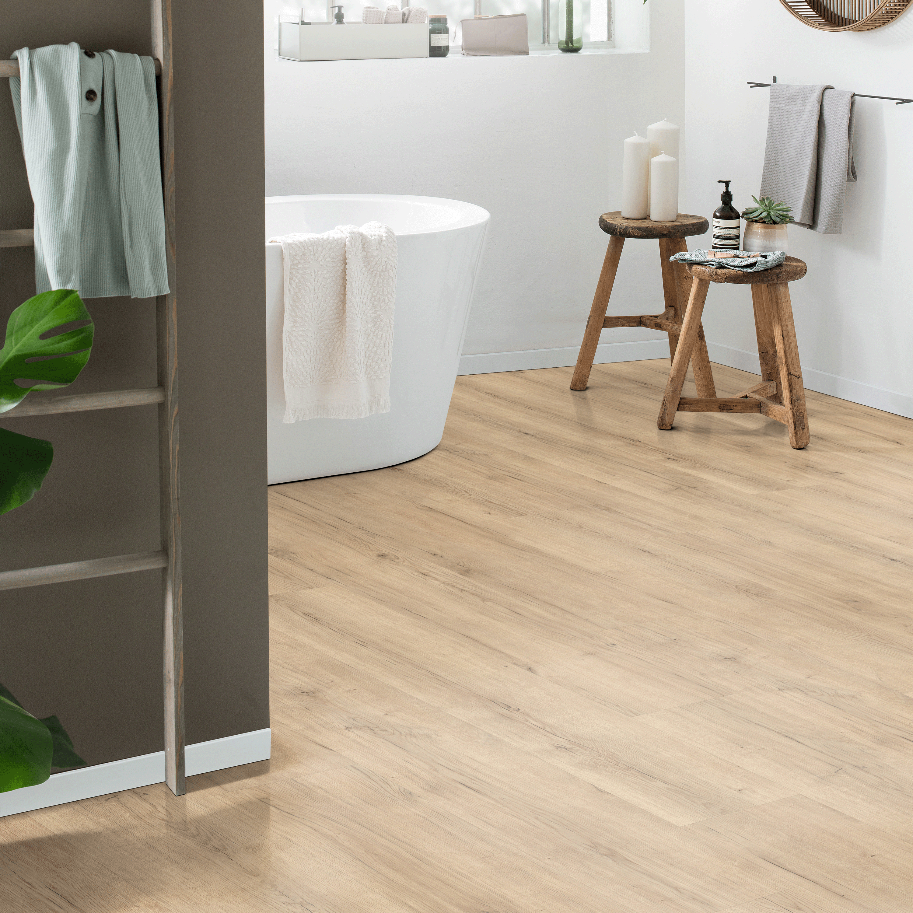 EGGER Podłogi hybrydowe Aquadura+ EDF205 Dąb Savona piaskowy 1292 x 246 x 7,5mm