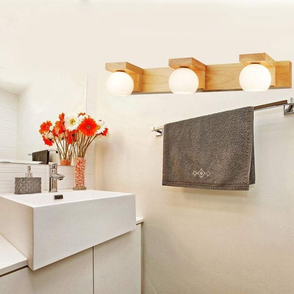 Applique da bagno a LED, illuminazione moderna per specchi da bagno, impermeabile e antiappannamento-220V-5W-luce calda - 4