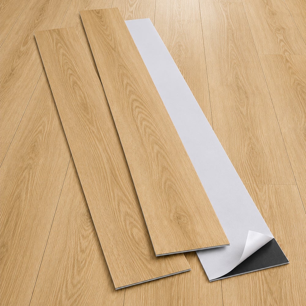 Arquiservi® - Piso Vinílico Autoadesivo em PVC Carvalho Dourado 2,5 m² - Sala de Estar e Quarto | Instalação Sem Obras - 6