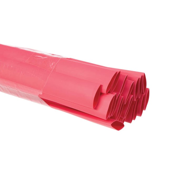 ZENITECH Gaine Thermorétractable Rouge, L.1 M, Diam.2.4 Mm, ZENITECH - Foto 3