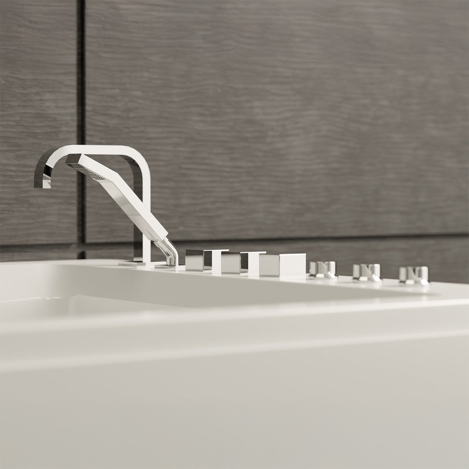 Baignoire Balnéo 2 Personnes Tonsay Duo Jets 180 X120 X68 Cm, By Spalina - 7
