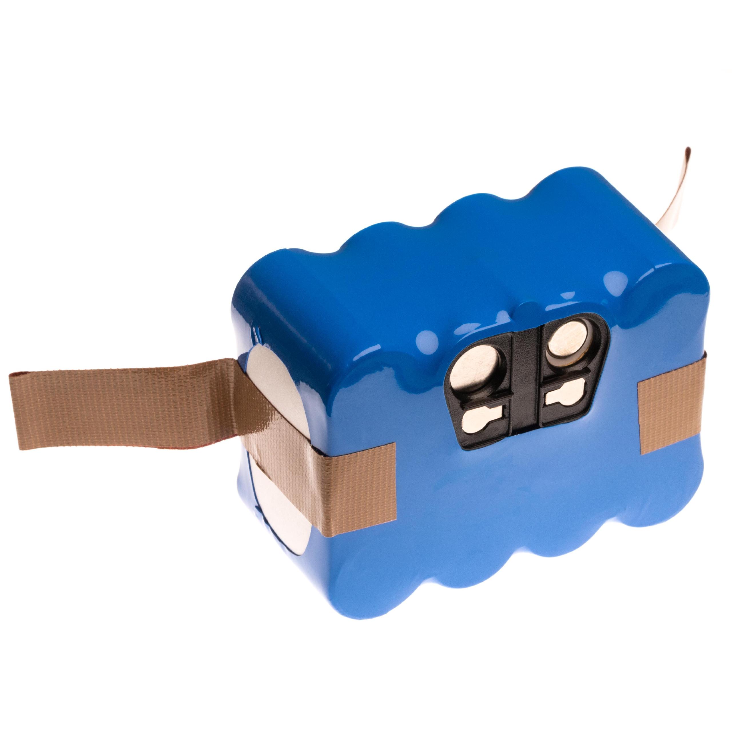 vhbw Batterie pour aspirateurs, robots domestiques compatible avec Klarstein Cleantouch 210XR (2200mAh, 14,4V, NiMH) - 4