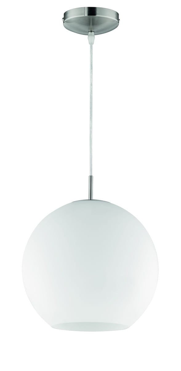 Lampa wisząca MOON srebrno-biała 1xE27x60W szkło wym:150x30x30cm IP20 RL