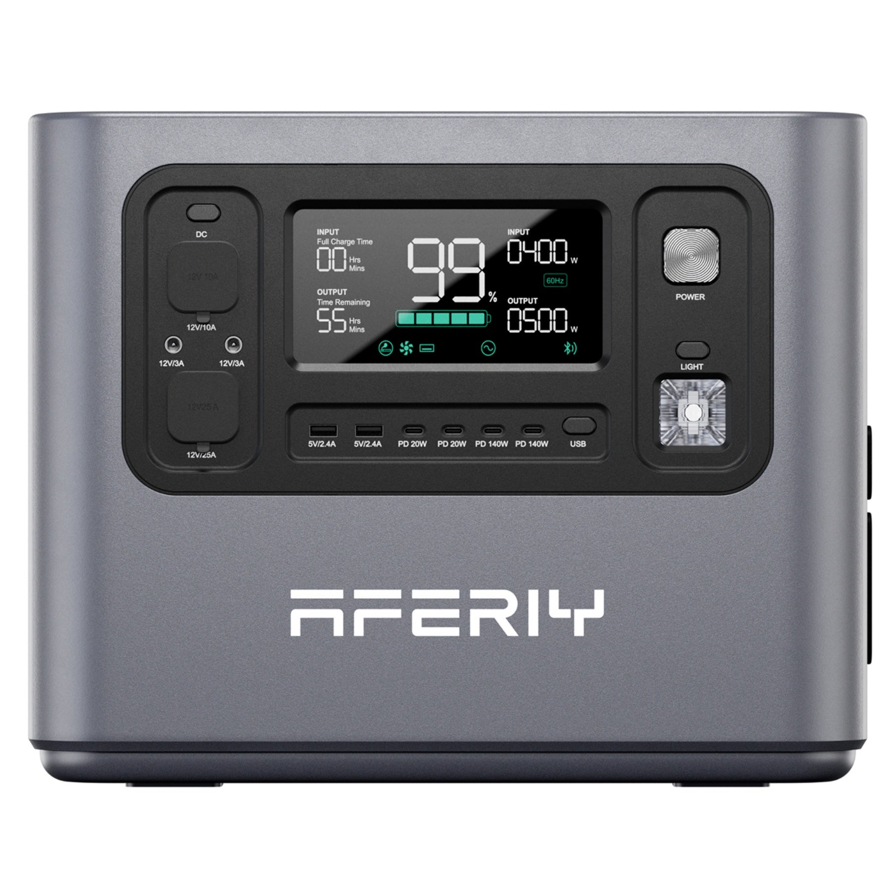 Station électrique portable 2800W 2048Wh extensible 10,24kWh batterie LiFePO4 recharge rapide 1,5h MPPT 1200W UPS App mobile noir - 8