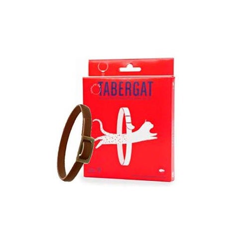 DFV TABERGAT Coleira de Tratamento para Prevenção de Pulgas para Gatos, 33 cm