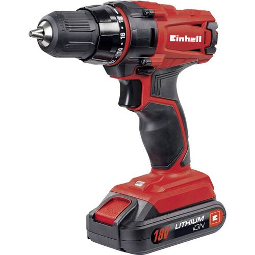 Einhell Classic TC-CD 18-2 Li Wiertarko-wkrętarka akumulatorowa, 2 prędkości, 10 mm uchwyt, 38 N·m, 18 V