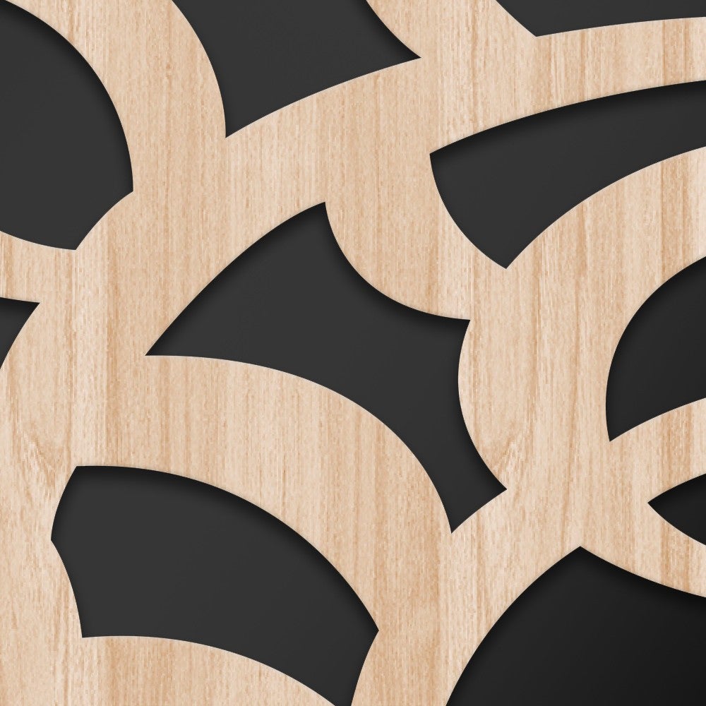 RACINES - Cadre Meuble LASERCUT Composite Bois Et PVC 70X140 CM - 2