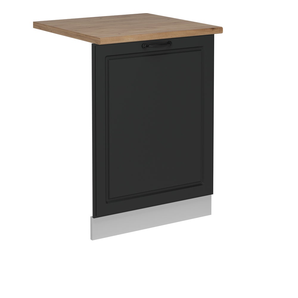 Vicco Panel przedni zmywarki R-Line, Antracytowy domek wiejski, 60 cm , BP Dąb