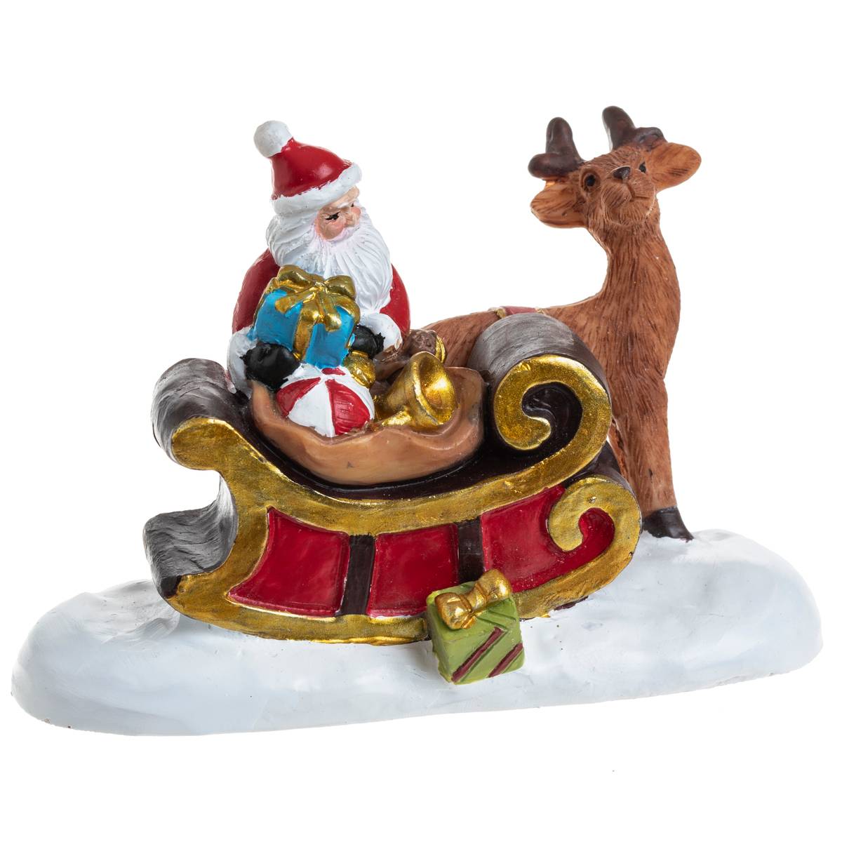 Santon De Noël En Pain D’épices X3 – Décoration Féerique Lumineuse