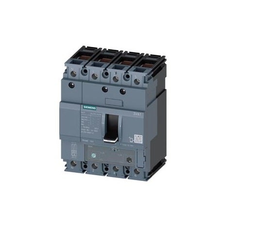 Interruttore Automatico 3Va1 Iec Frame 160 Classe Del Potere Di Interruzione N Icu=25Ka Con 415V A 4 Poli