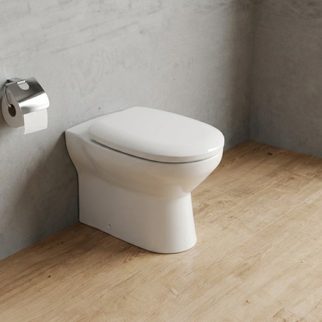 WC céramique sans rinçage blanc - Conny