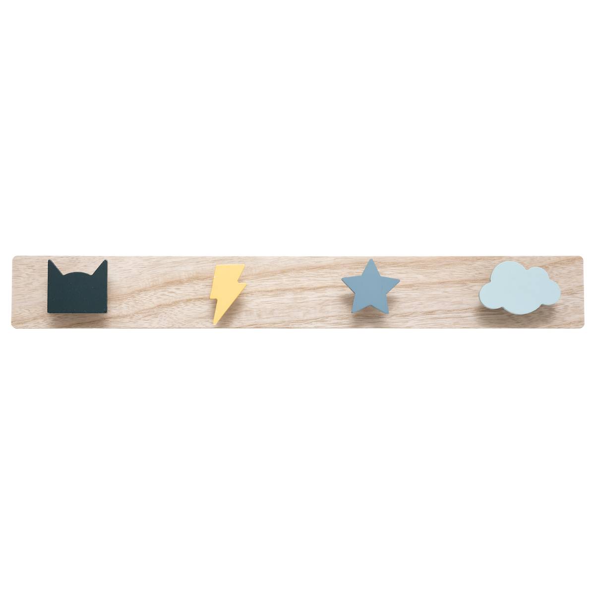 Pat re Enfant 4 Crochets En Bois Bleu Clair Atmosphera Cr ateur D pat-re-enfant-4-crochets-en-bois-bleu-clair-atmosphera-cr-ateur-d