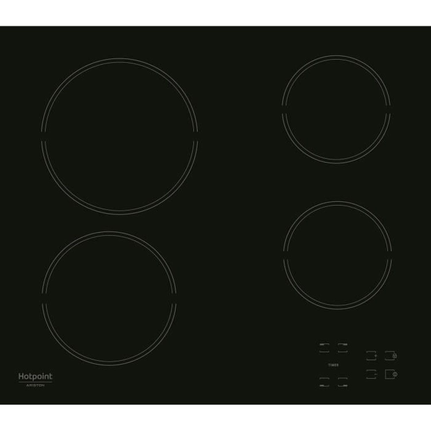 Hotpoint Placa De Inducción 58 Cm 6200 W Negro , Leroy Merlin