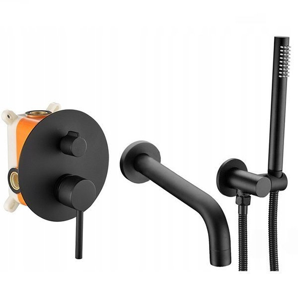 SILLA BATERIA WANNOWA MERA PODTYNKOWA S-1096 CZARNA