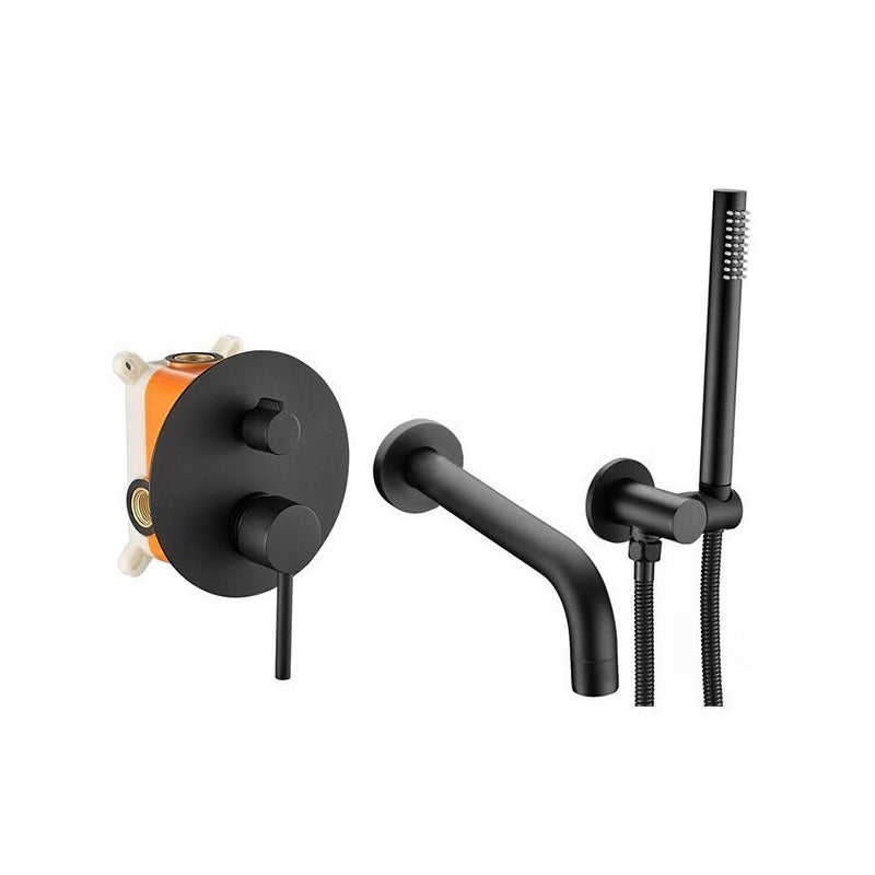 SILLA BATERIA WANNOWA MERA PODTYNKOWA S-1096 CZARNA