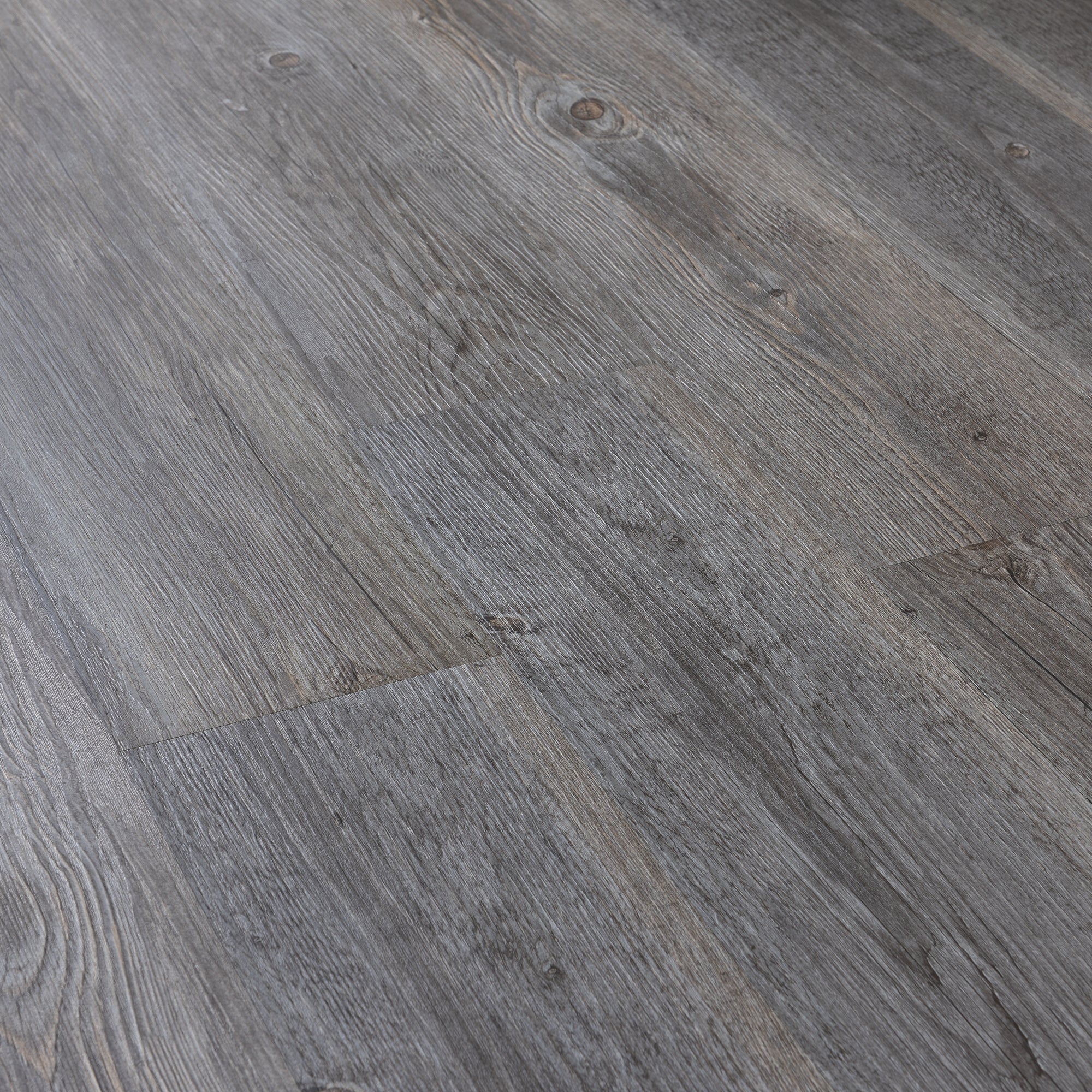 Lames Laminées PVC Vinyle 42 Pièces 5,85 m² Grey Alaska Oak Chêne Gris d'Alaska [neu.holz] - 5