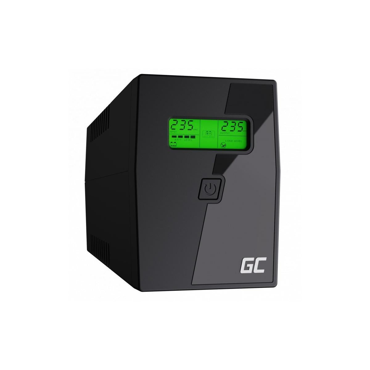 Green Cell Ups02 Sistema De Alimentación Ininterrumpida (Ups) Línea Interactiva 0,8 Kva 480 W 2 Salidas Ac Negro , Leroy Merlin