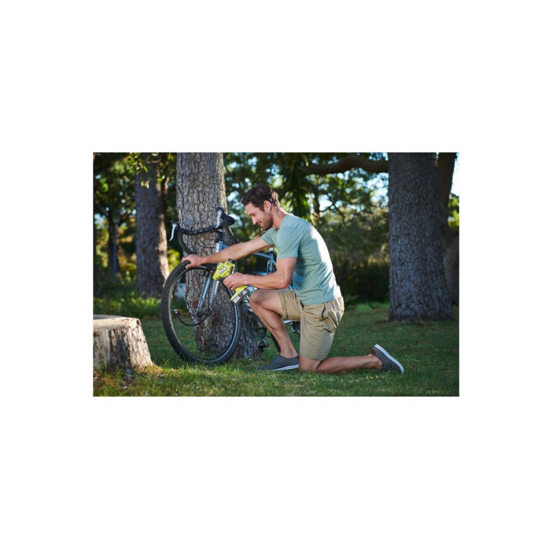 Pack RYOBI Compresseur 18V One Plus R18PI-0 - 1 Batterie 2.0Ah - 1 Chargeur rapide - 3