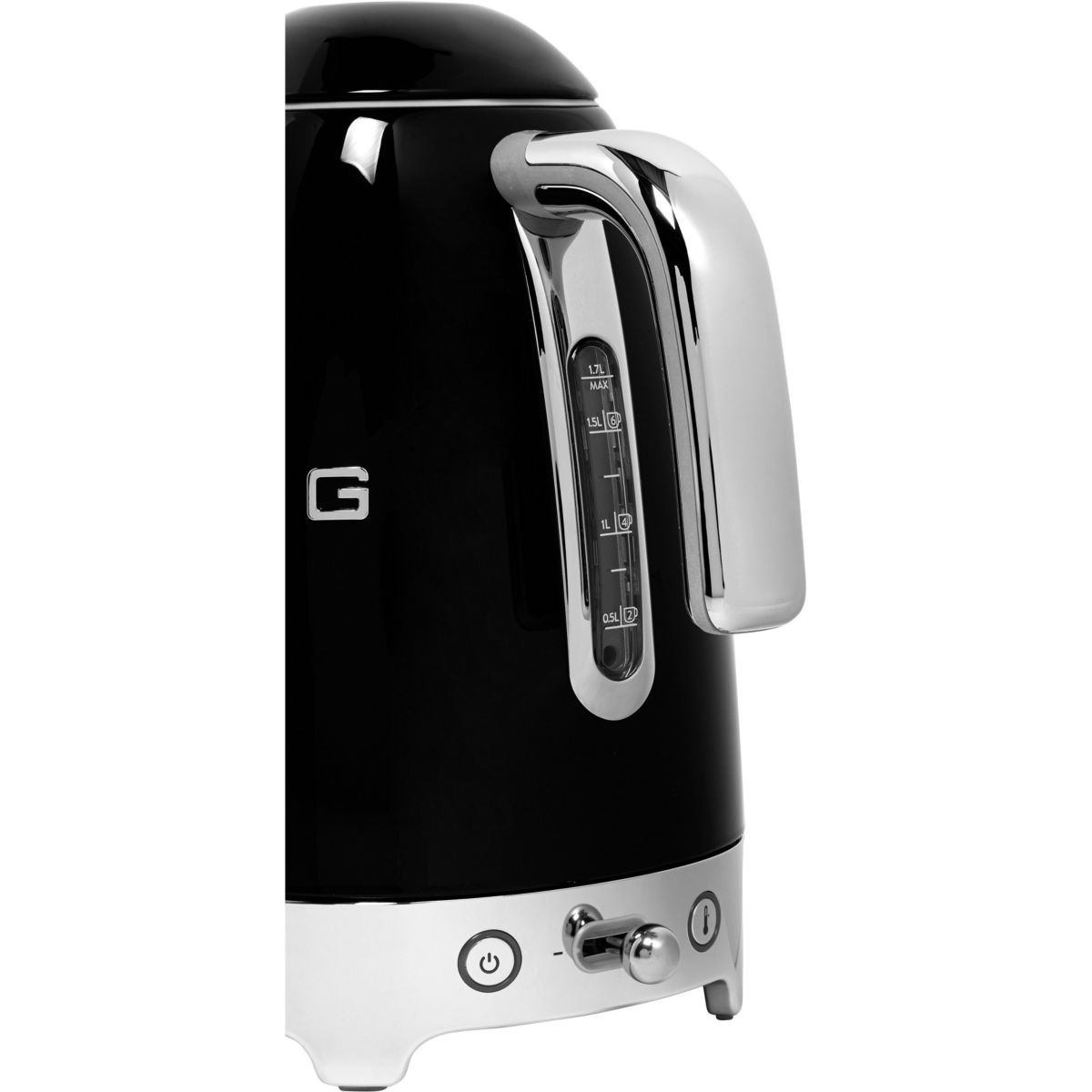 Bouilloire à température réglable 1,7L noir KLF04BLEU Smeg - 7