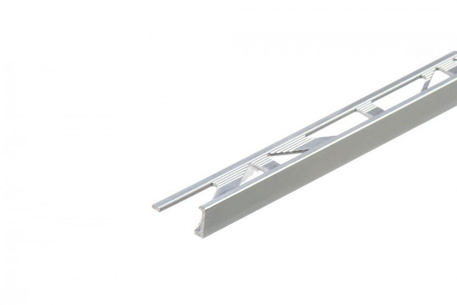 Profil do glazury narożny aluminiowy 8mm Cezar Naturalny 3m