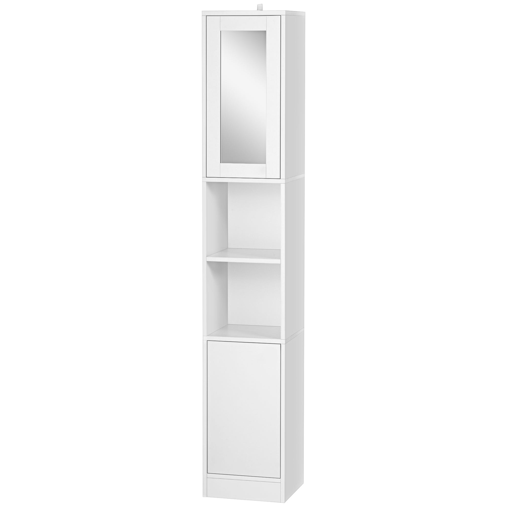 Scaffale bagno 3 ripiani con portasciugamani pieghevole in legno Homcom Scaffale bagno 3 ripiani con portasciugamani pieghevole in legno Homcom