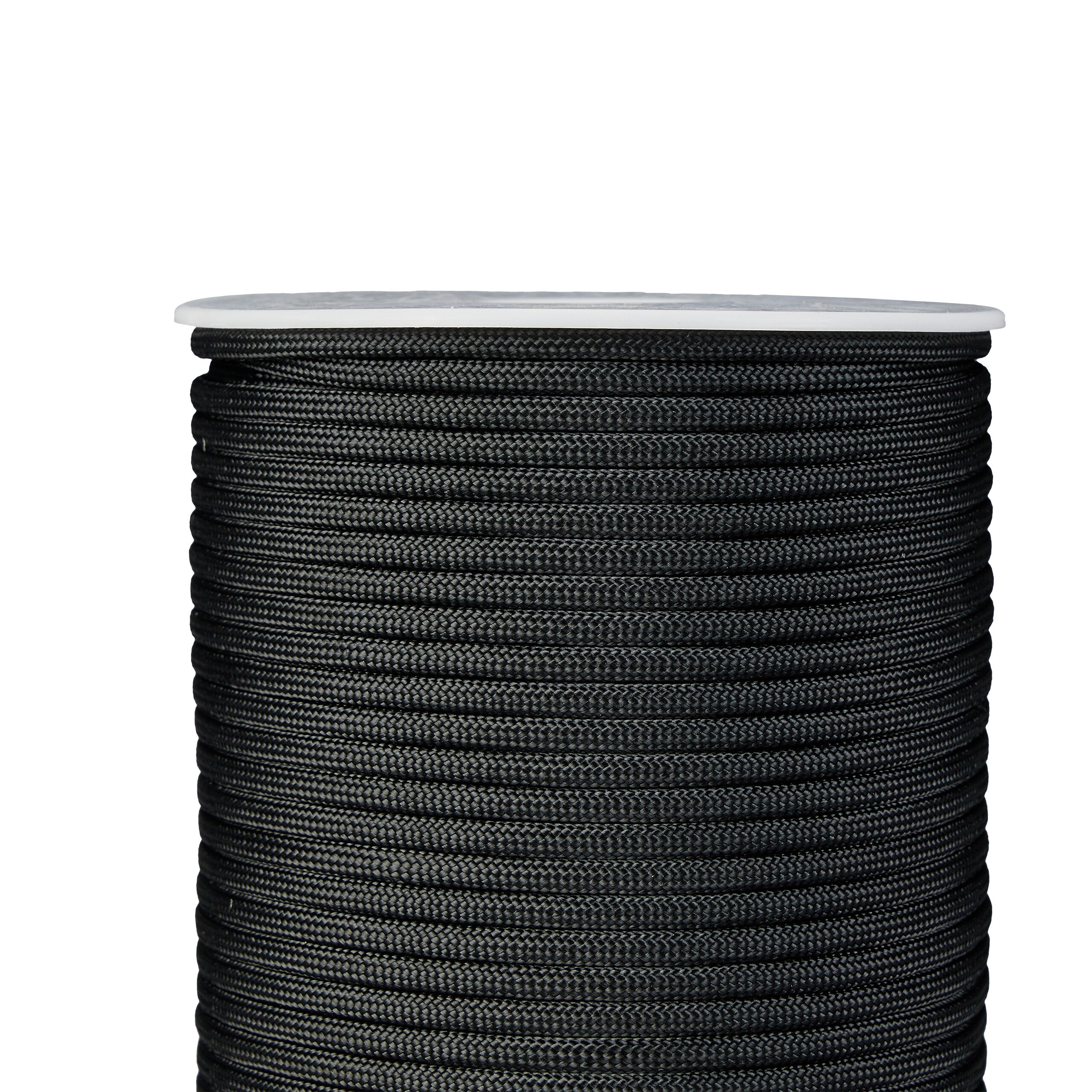 Corde paracorde en nylon, 80 m x 4 mm, anti-déchirure, type 3, 9 brins intérieurs + 32 extérieurs, jusqu'à 250 kg, noire, Relaxdays - 6