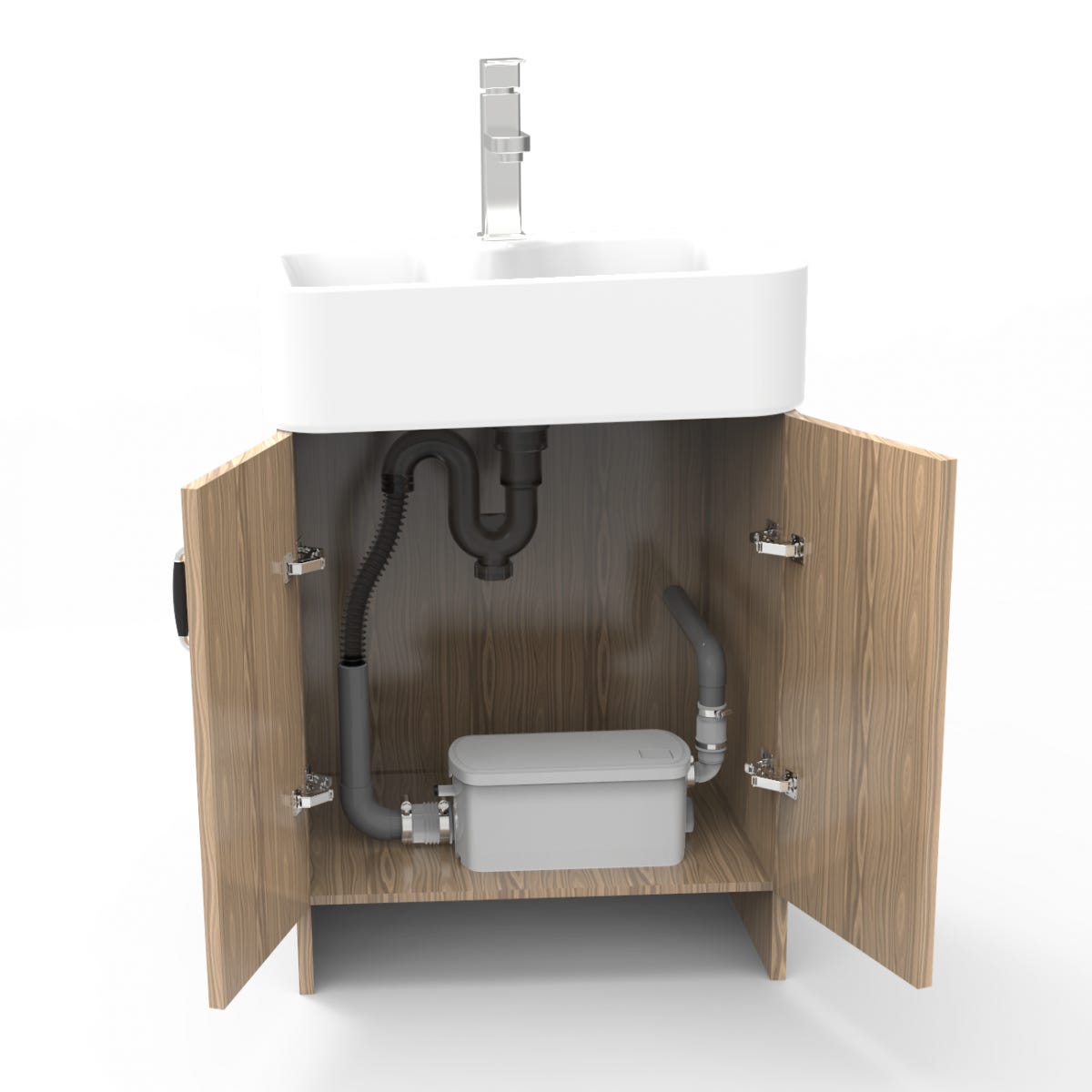 Pompe de relevage pour douche extra-plate avec bonde, SFA Sanipompe Floor Pompe de relevage pour douche extra-plate avec bonde, SFA Sanipompe Floor