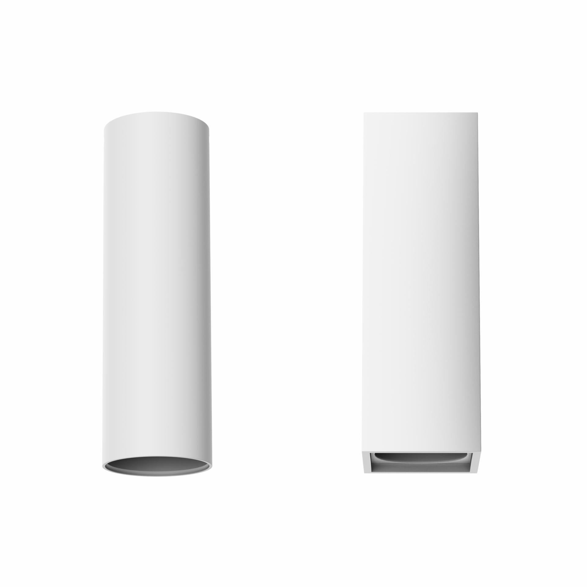 Nano Pulsar R Surface alb mat - Spot cu LED de 3,5 W încastrat sau montat pe suprafață, unghi de fascicul de 30°, design minimalist - Beneito & Faure