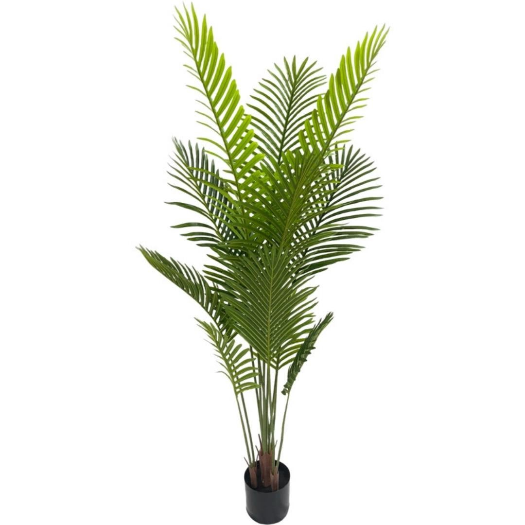 Kactus Republic  Planta Artificial Palmera Areca 180Cm. Gran Realismo Sin Mantenimiento Con Maceta Para Decoración Interior Salón Hogar Y Oficina , Leroy Merlin