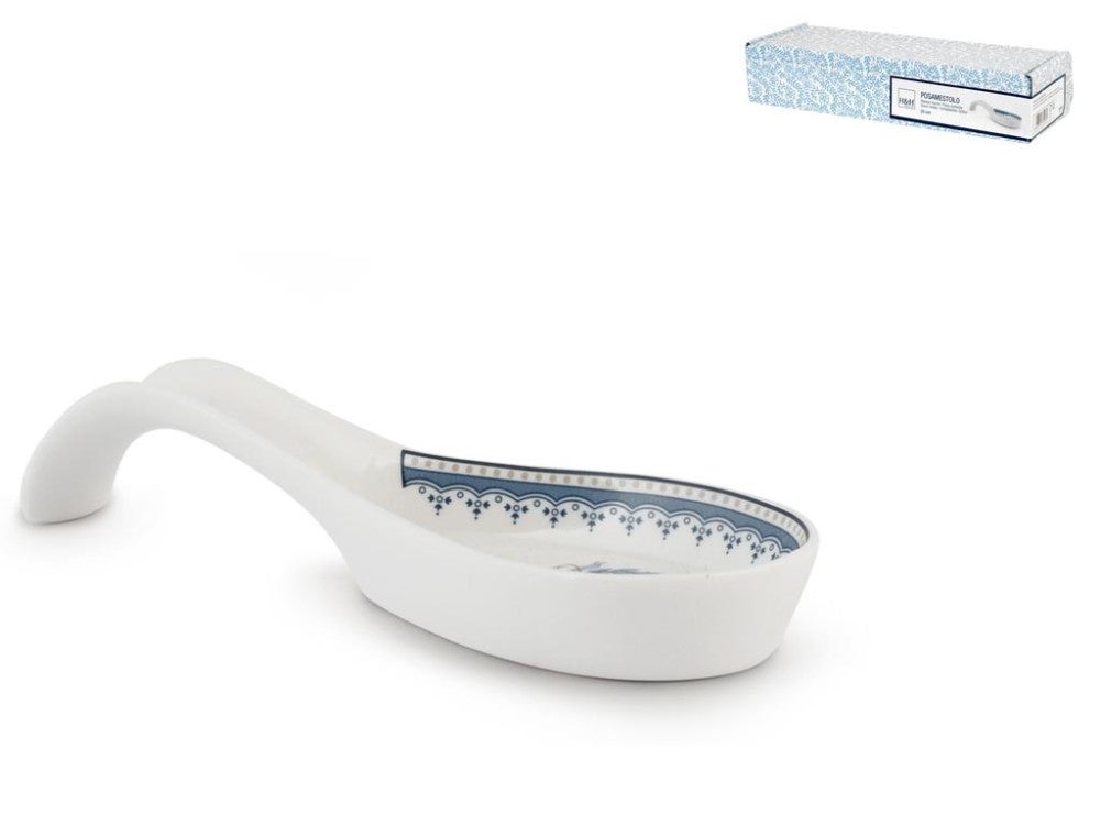 Coffret Repose-cuillère En Porcelaine Côté De Mer - Blanc - Décoration De Table