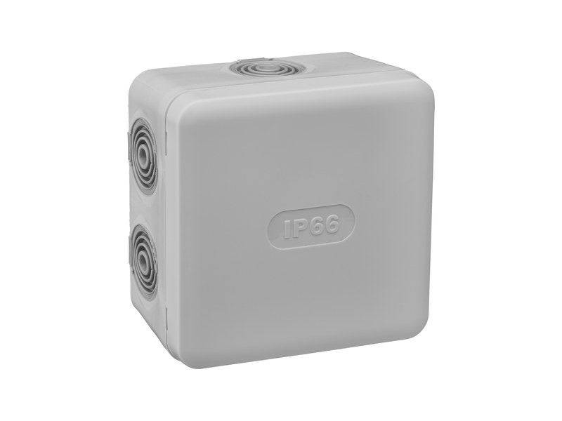BOITE DE DERIVATION ETANCHE IP66 85X85/P50 GRIS - 2