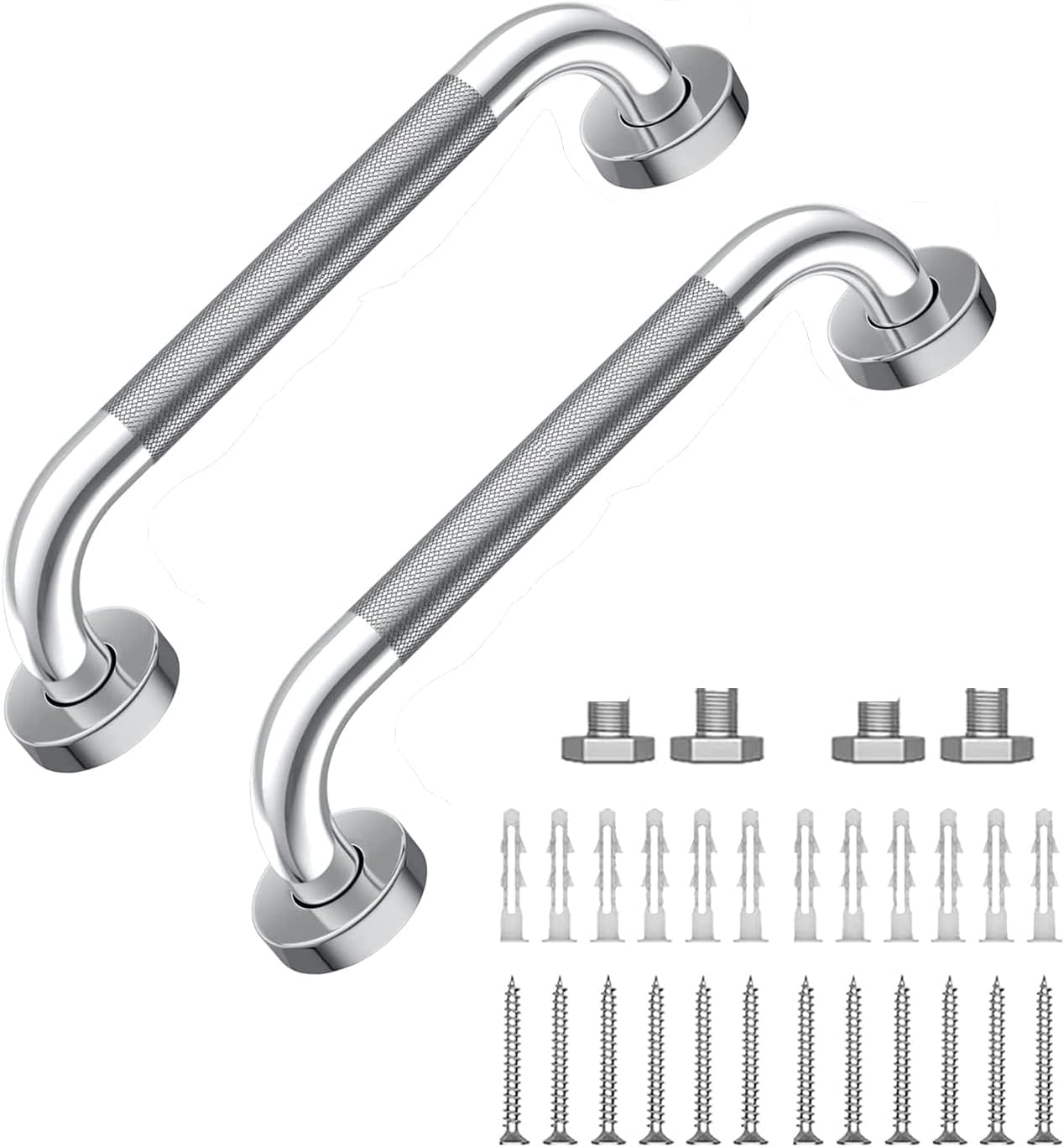 YAOBLUESEA Lot de 8 piquets d'ancrage au sol de 30 cm en acier pour tente, tempête, camping, piquets de tente résistants aux tempêtes pour le camping, la randonnée, les activités de plein
