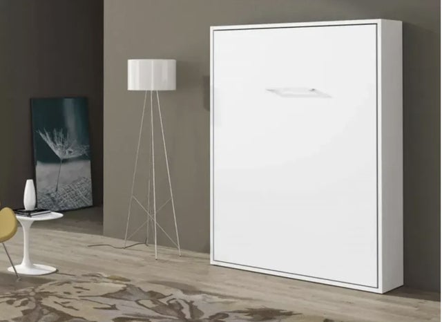 Lit escamotable vertical 140x190 au meilleur prix | Leroy Merlin