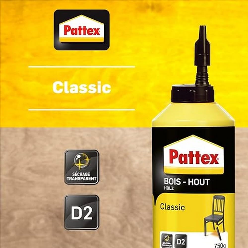 Colle à bois pattex classic - Contenance : 750 g - HENKEL-FRANCE - 6