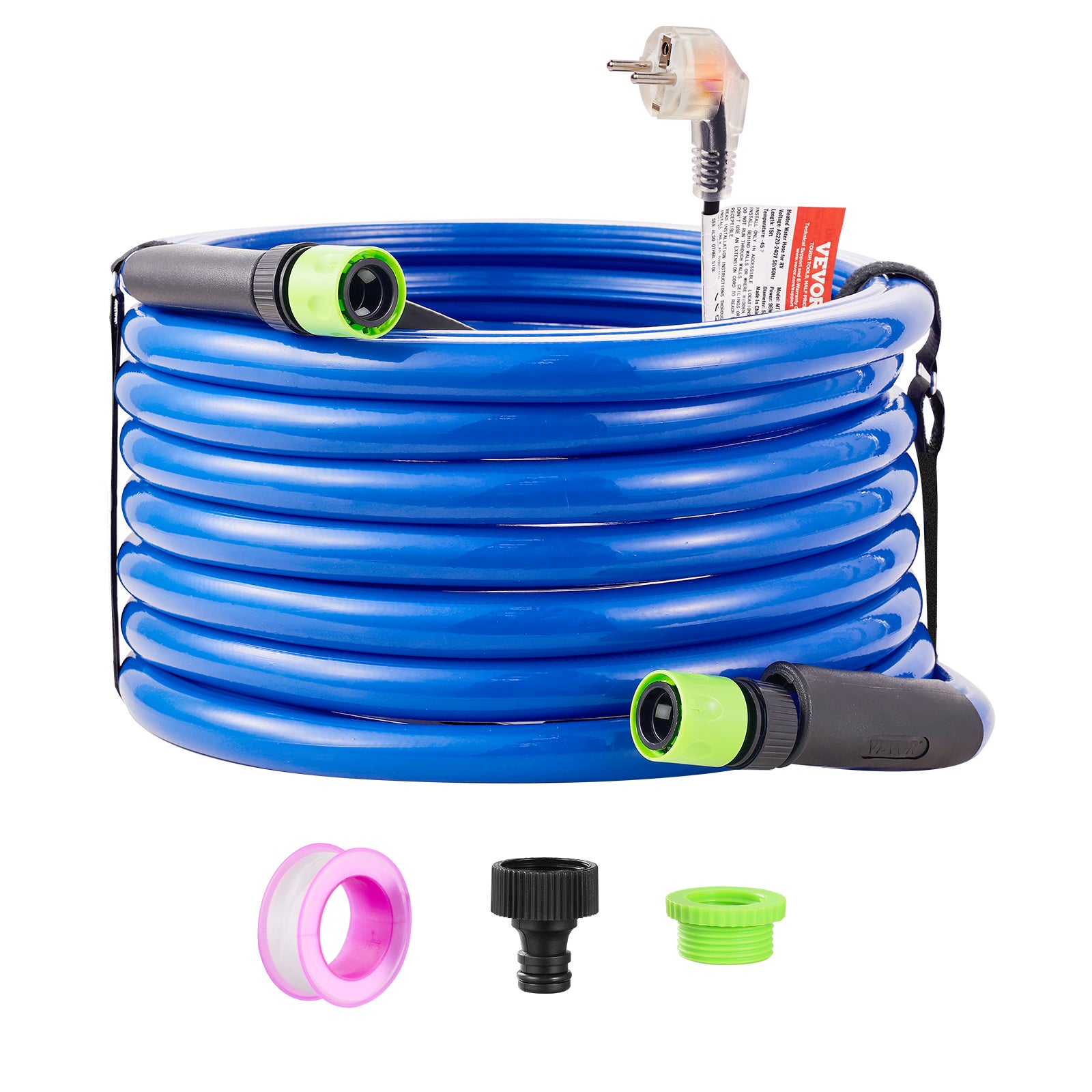 Cavo Riscaldante Antigelo Autoregolante Plutohiker 6m - Per Tubi Acqua, Grondaie, Piante, 25W/m - Foto 2