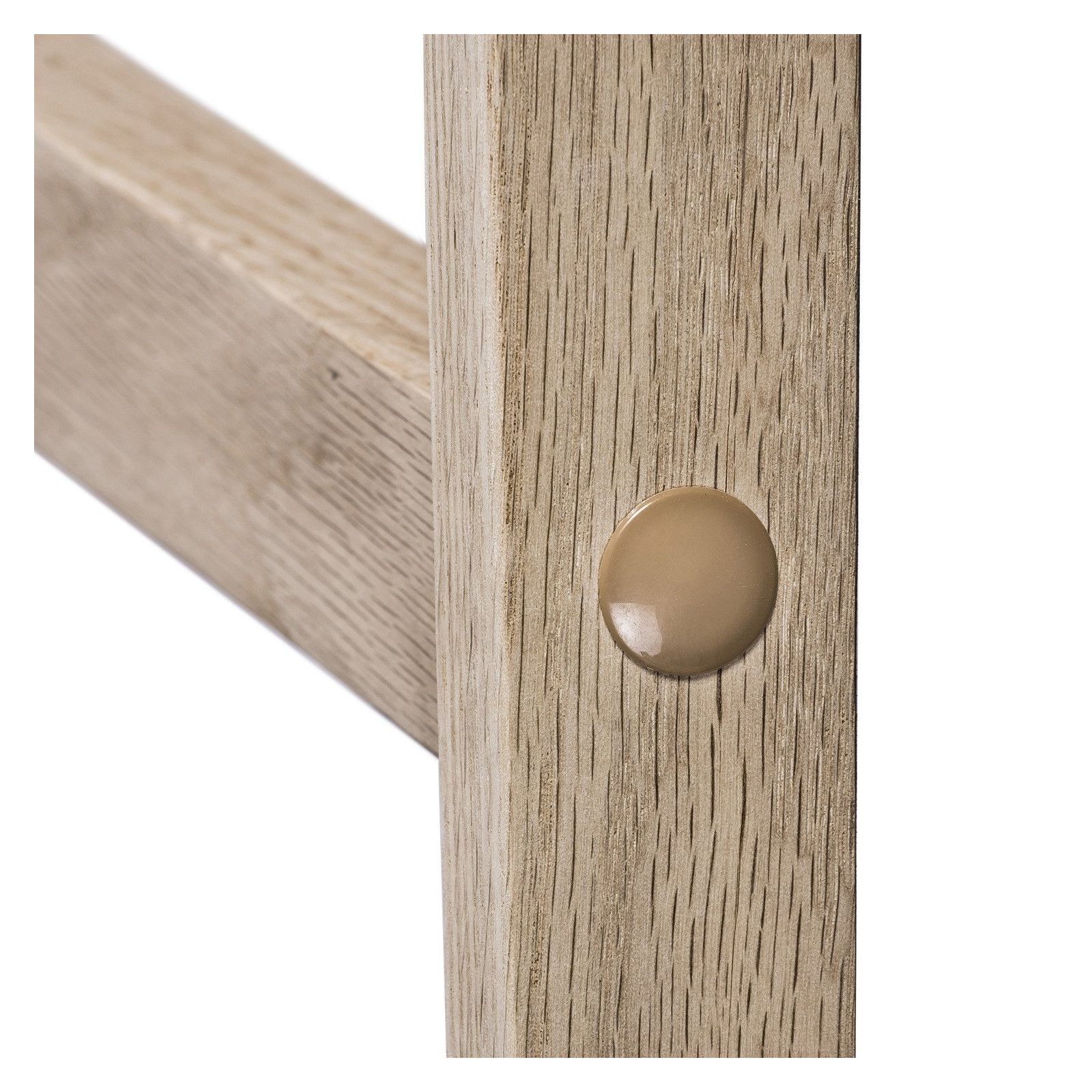 Set di sgabelli da bar RIVA in rovere da 75 cm con seduta in plastica - 5