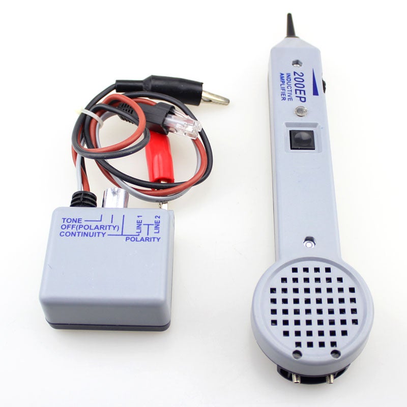 Kit Traceur De Câble – Générateur De Tonalité Et Détecteur, Pour Réseaux Téléphone/data | Avec Indication Sonore Et LED