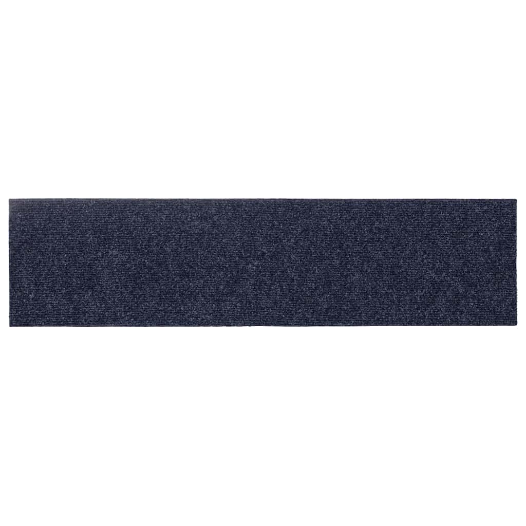 Tapis d'escalier auto-adhésifs 30 pcs gris bleu 76x20 cm - 5