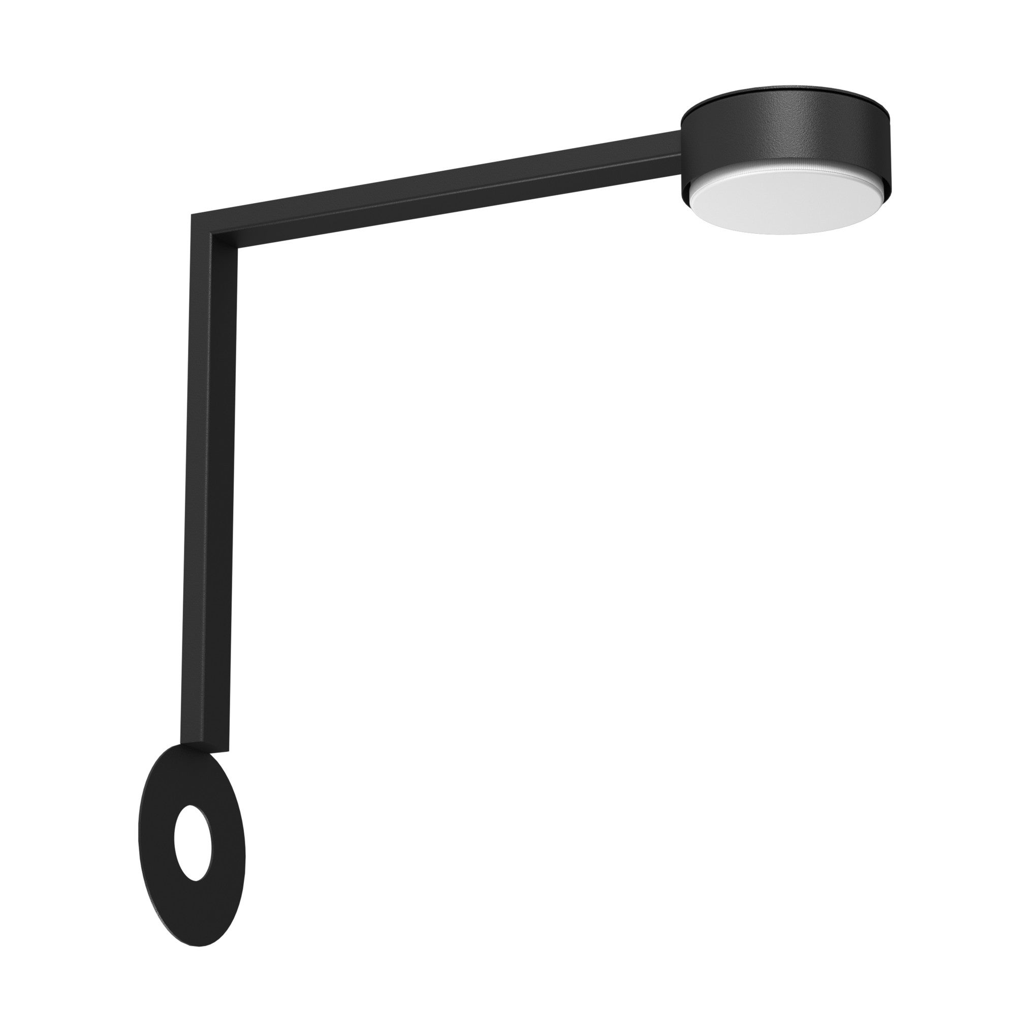 Lampa sufitowa Drop Line czarna 1xGX53x9W wym: 30 x 30 x 8 cm metal Brosline